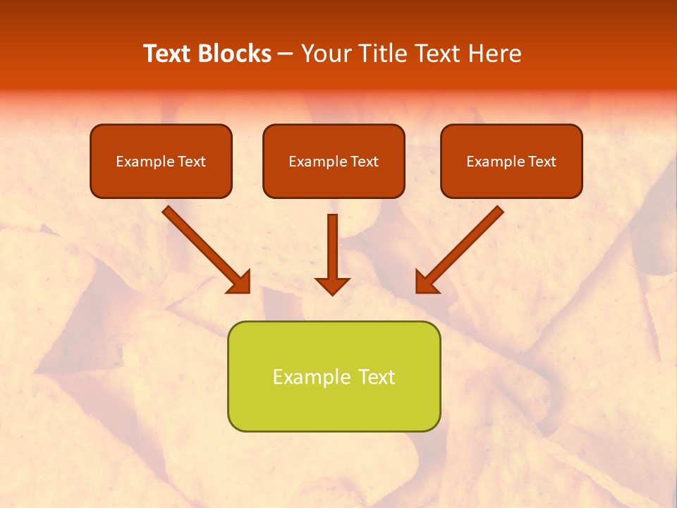 Closeup Dinner Food PowerPoint Template