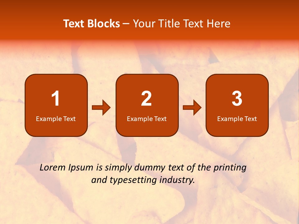 Closeup Dinner Food PowerPoint Template