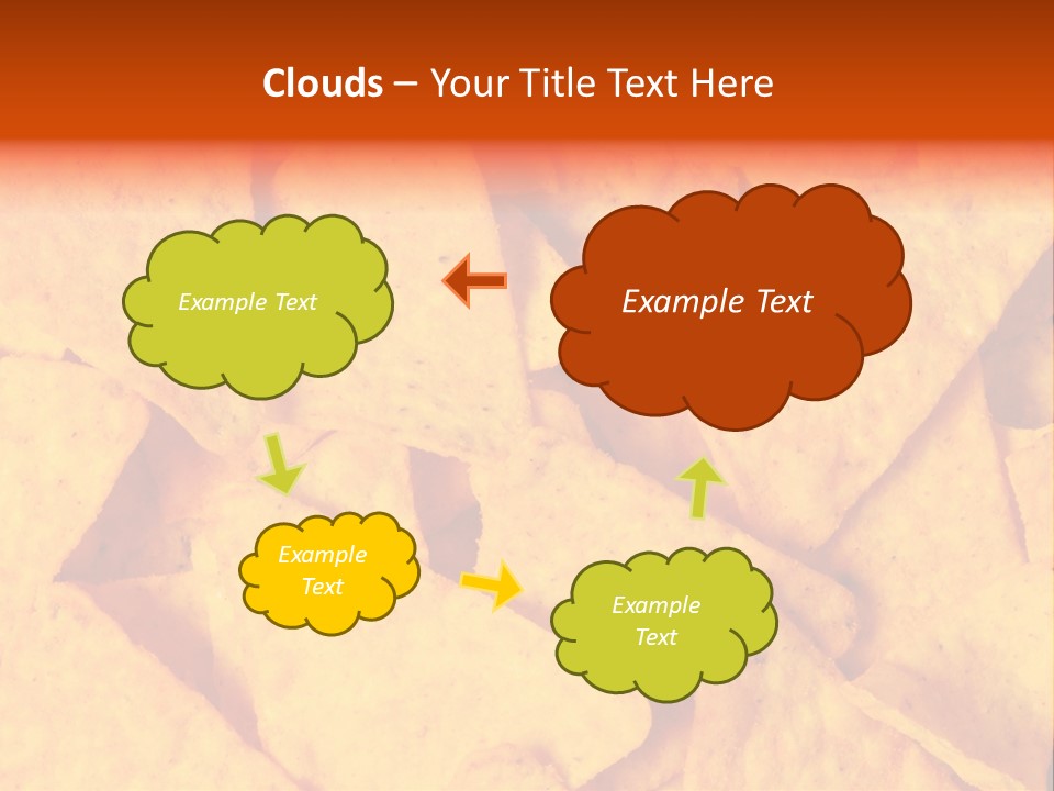 Closeup Dinner Food PowerPoint Template