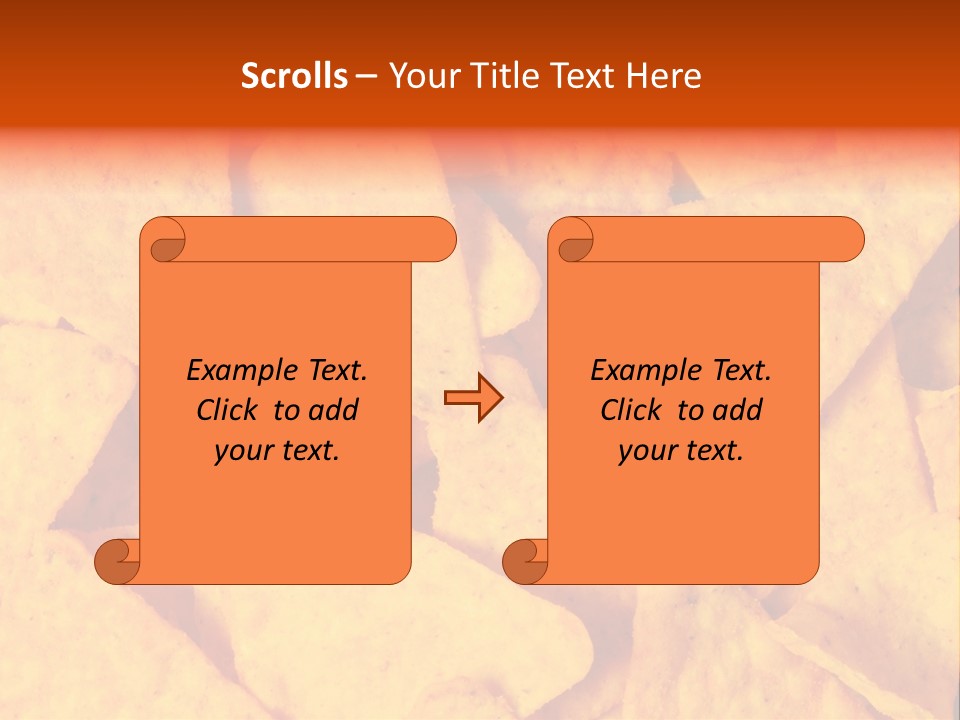 Closeup Dinner Food PowerPoint Template