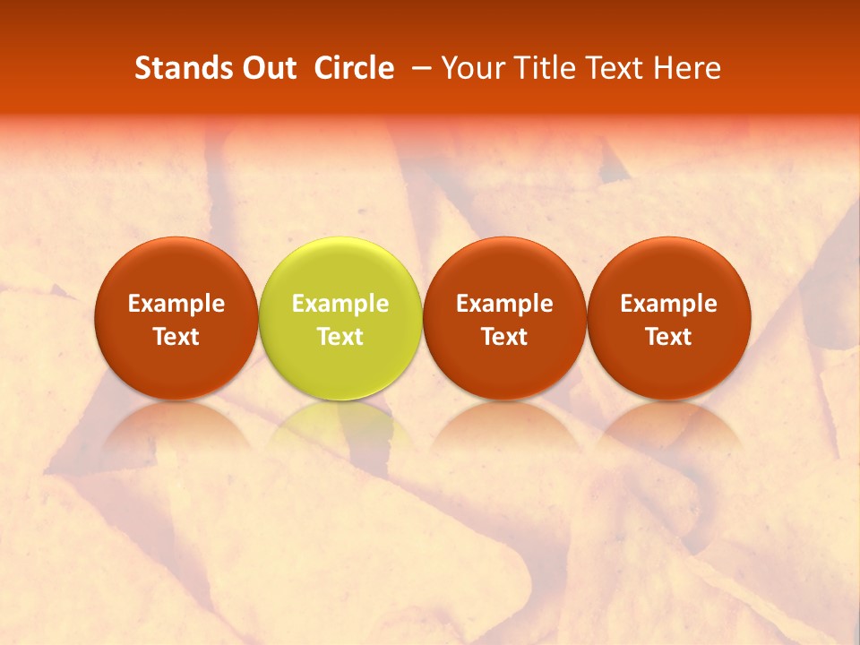 Closeup Dinner Food PowerPoint Template