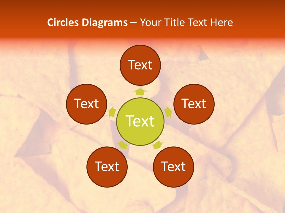 Closeup Dinner Food PowerPoint Template