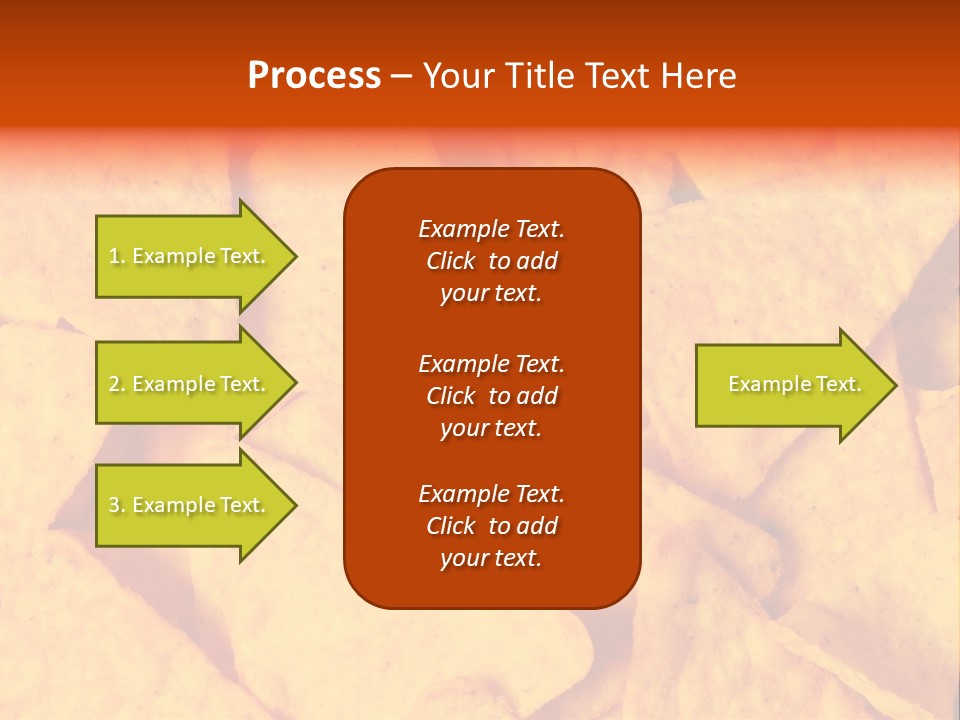 Closeup Dinner Food PowerPoint Template