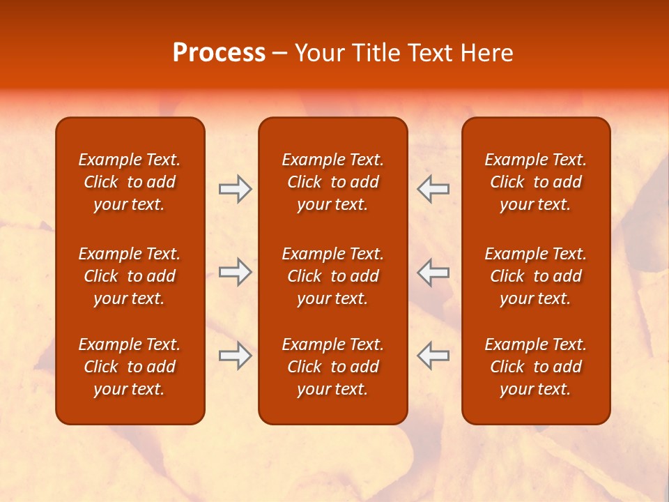 Closeup Dinner Food PowerPoint Template