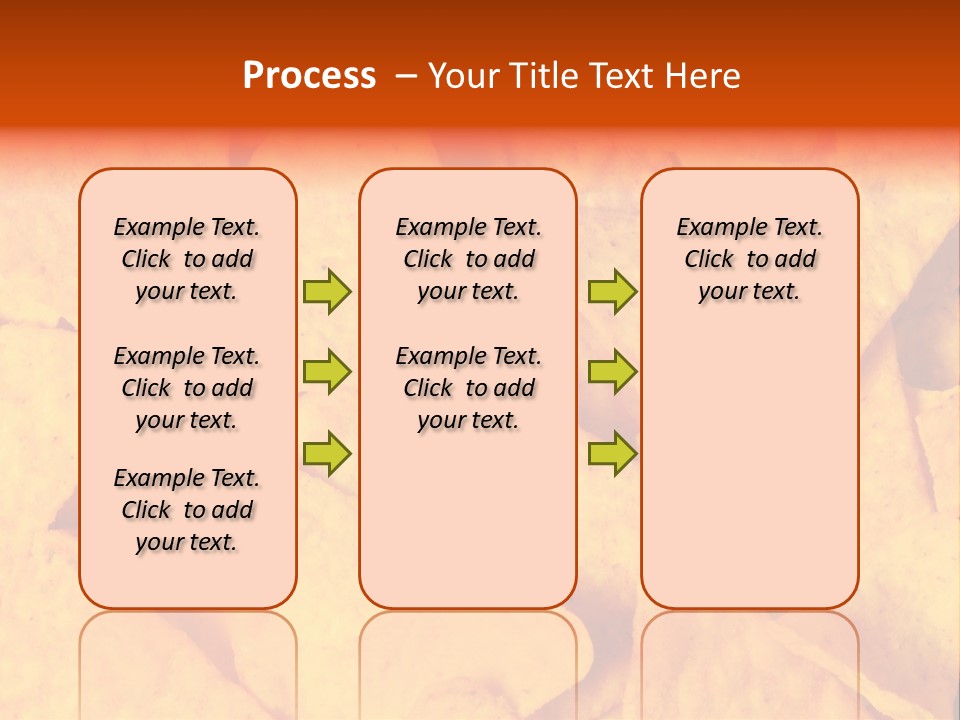 Closeup Dinner Food PowerPoint Template