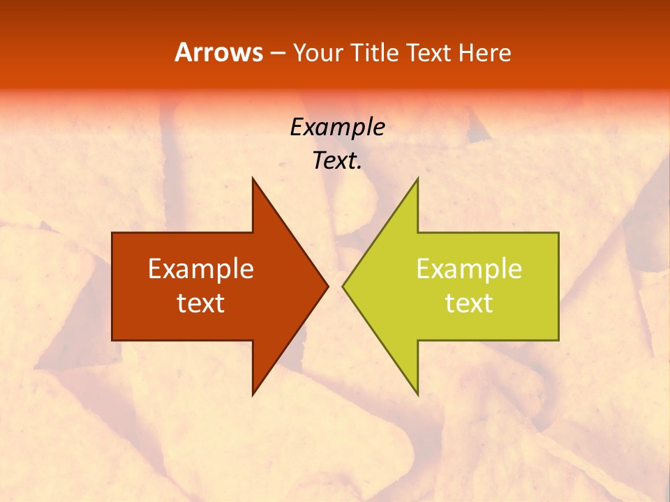 Closeup Dinner Food PowerPoint Template