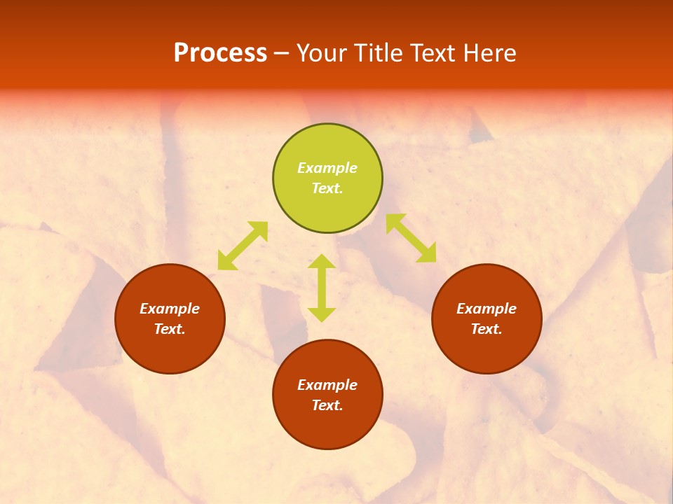 Closeup Dinner Food PowerPoint Template