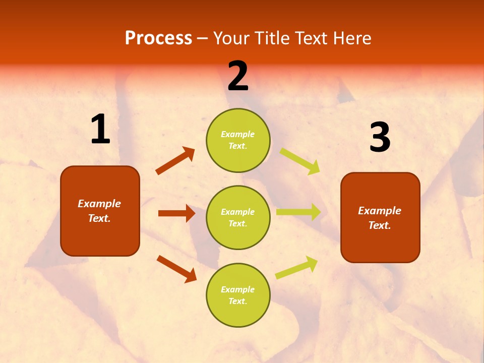 Closeup Dinner Food PowerPoint Template