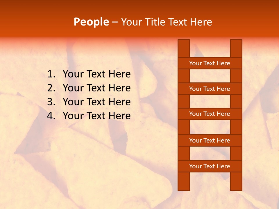 Closeup Dinner Food PowerPoint Template