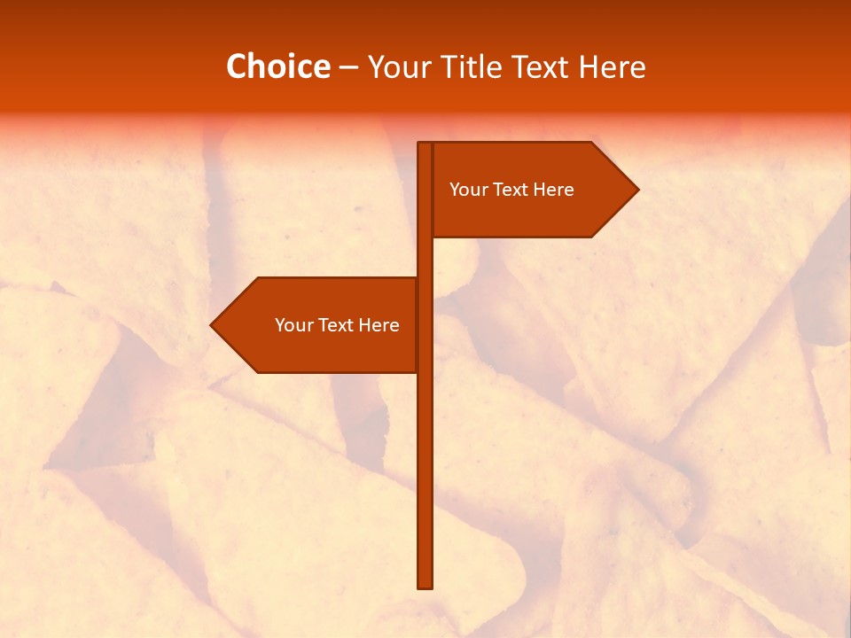 Closeup Dinner Food PowerPoint Template