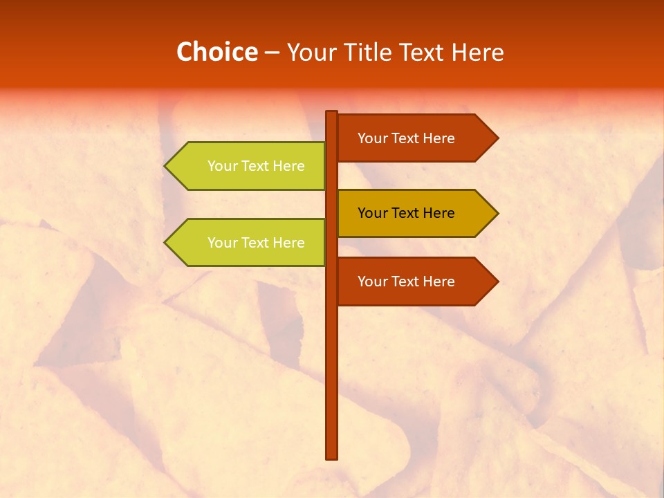 Closeup Dinner Food PowerPoint Template