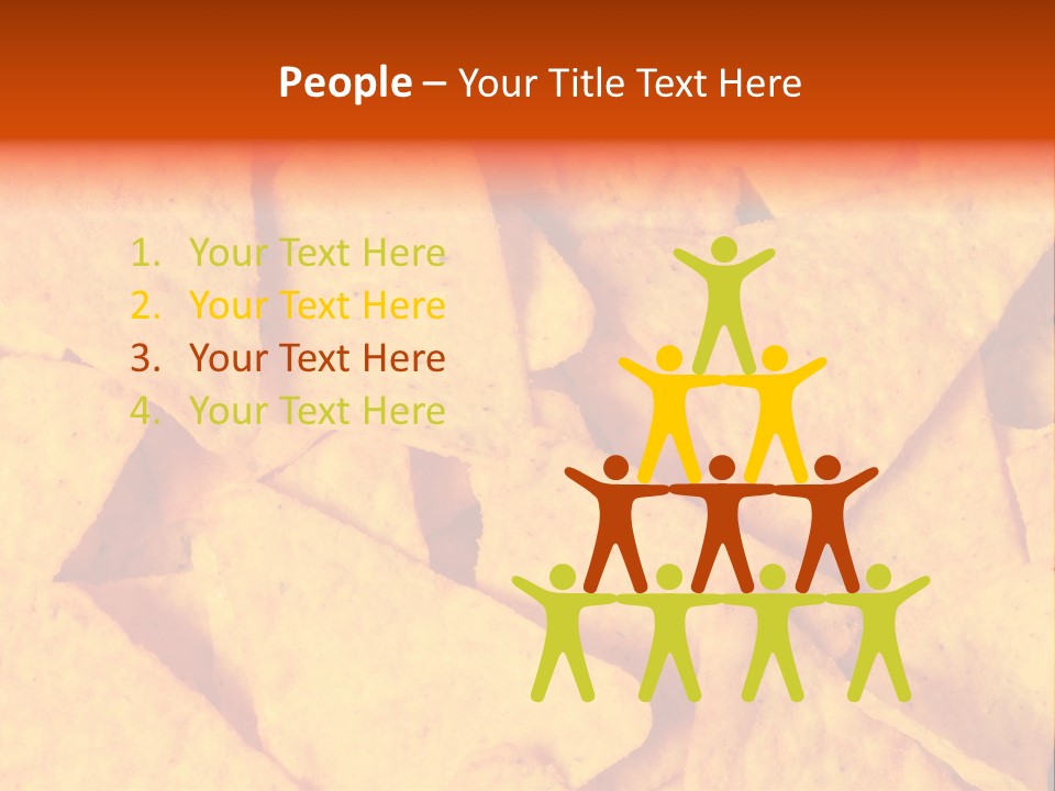 Closeup Dinner Food PowerPoint Template