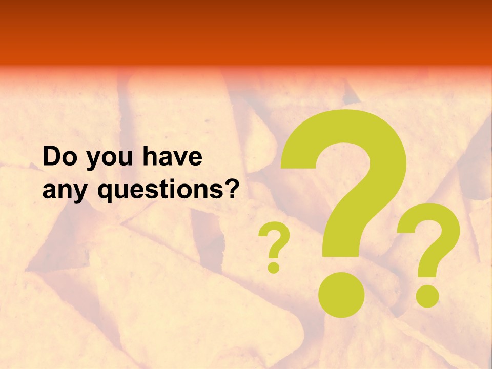 Closeup Dinner Food PowerPoint Template