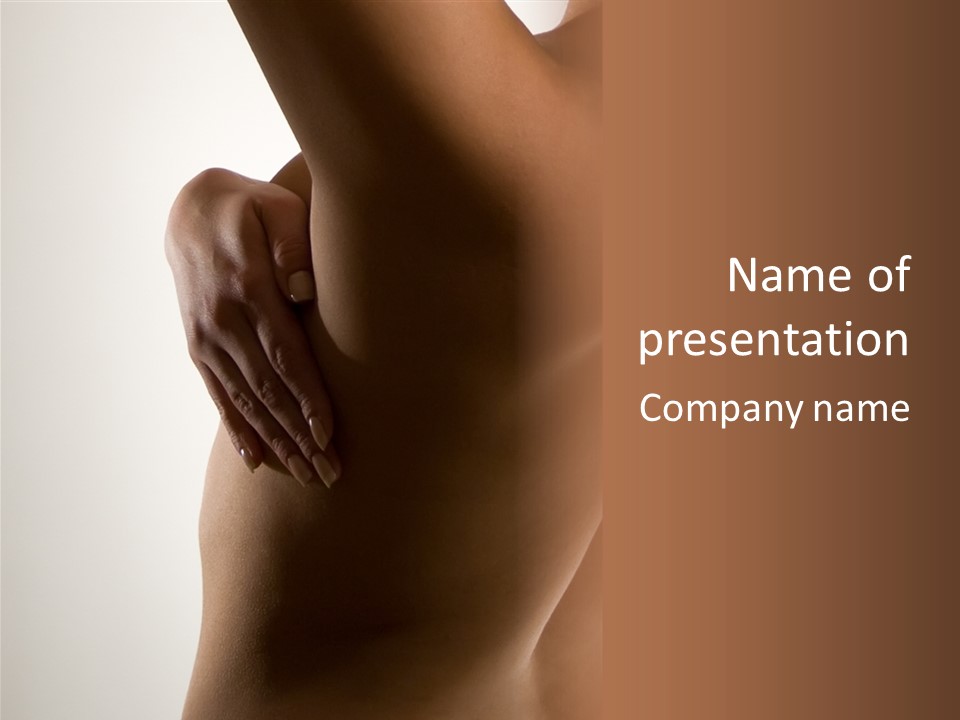 Model Examination Abs PowerPoint Template