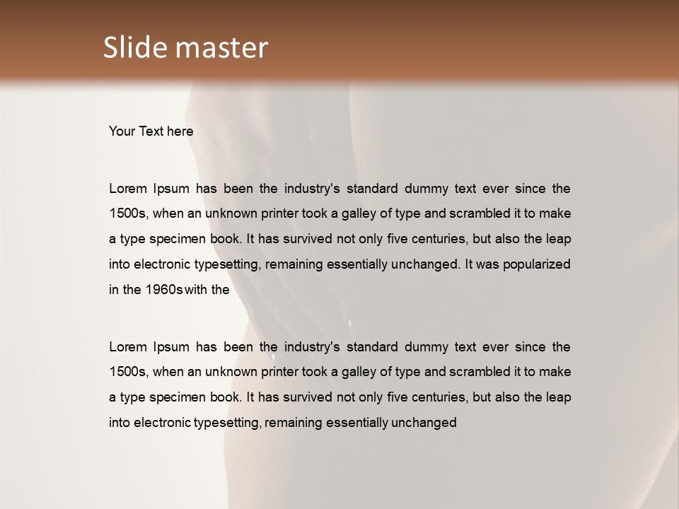 Model Examination Abs PowerPoint Template