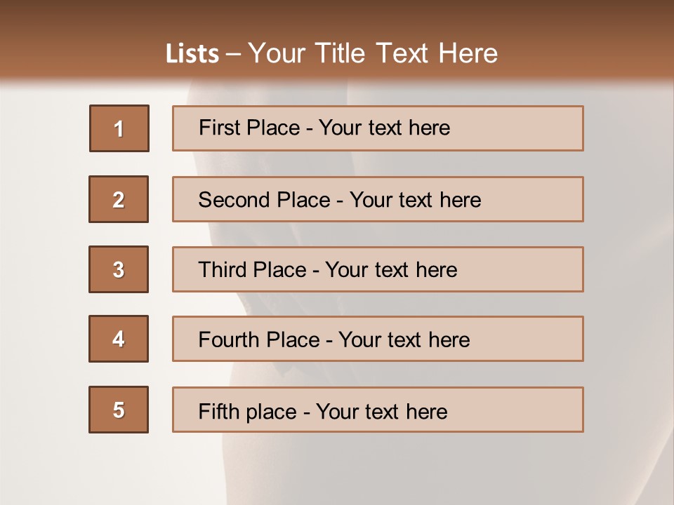 Model Examination Abs PowerPoint Template