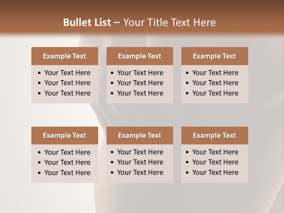 Model Examination Abs PowerPoint Template