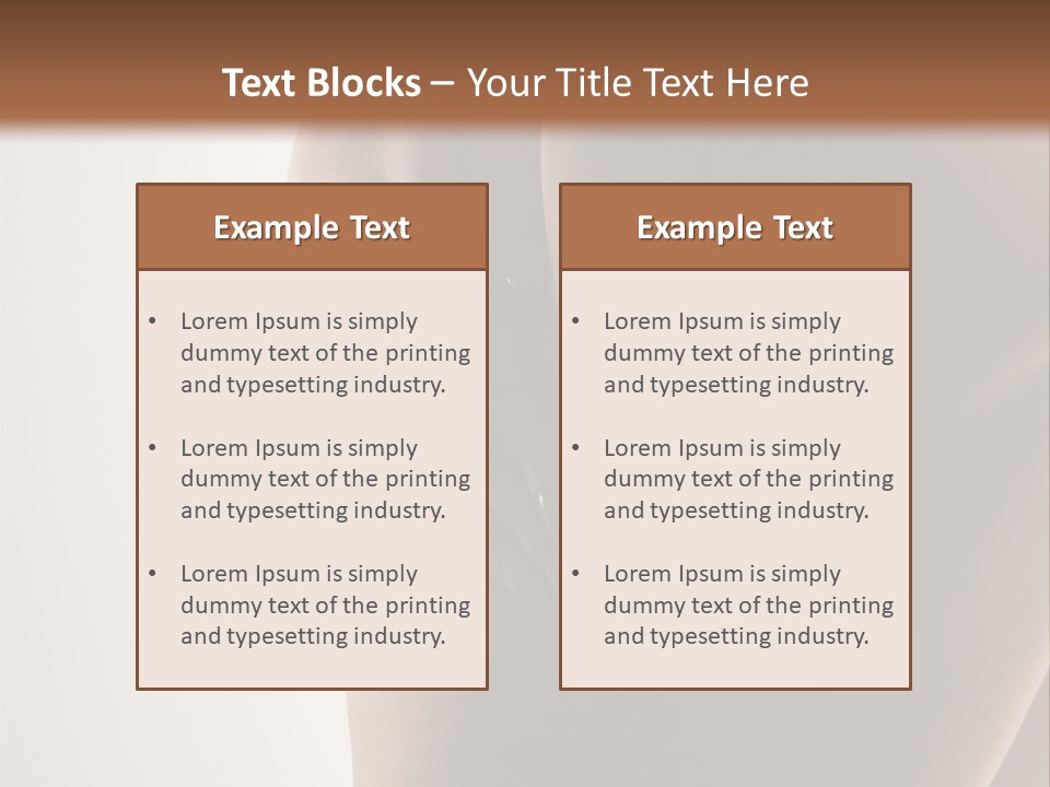 Model Examination Abs PowerPoint Template