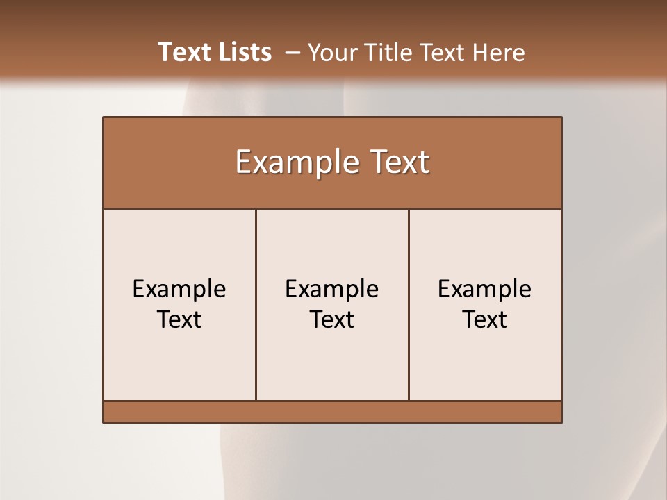 Model Examination Abs PowerPoint Template