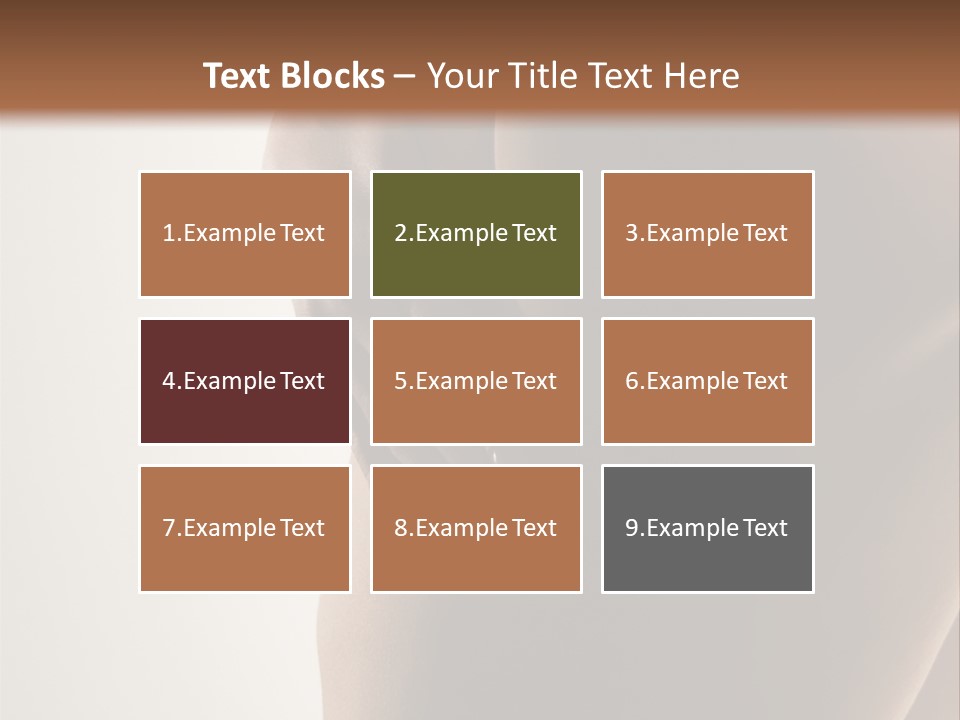 Model Examination Abs PowerPoint Template