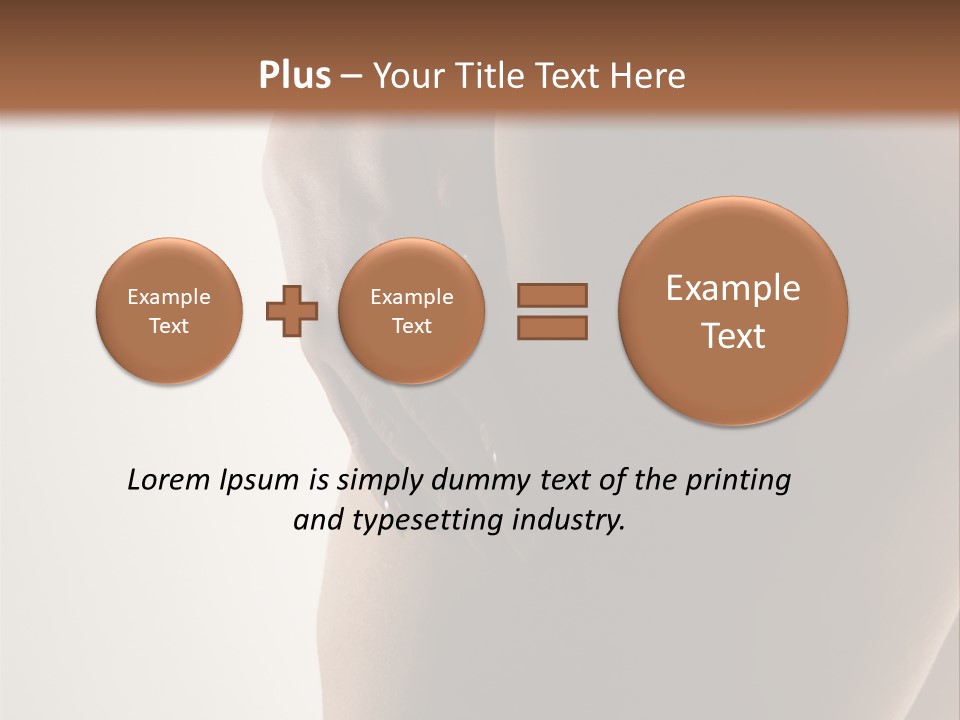 Model Examination Abs PowerPoint Template
