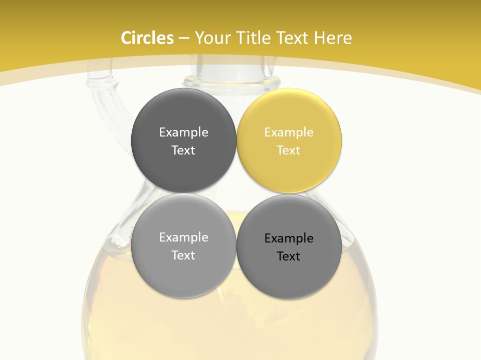 Pitcher Salad Transparent PowerPoint Template