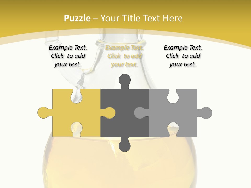 Pitcher Salad Transparent PowerPoint Template