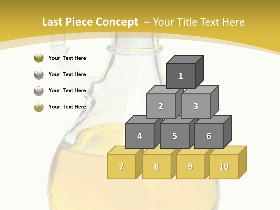 Pitcher Salad Transparent PowerPoint Template