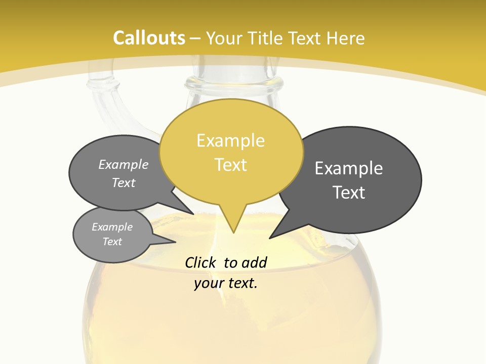 Pitcher Salad Transparent PowerPoint Template