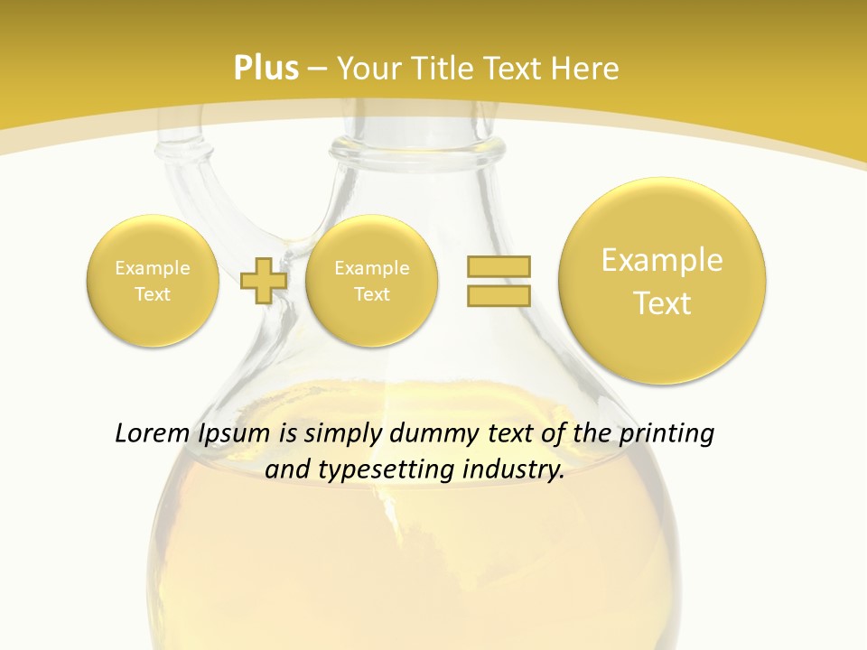 Pitcher Salad Transparent PowerPoint Template