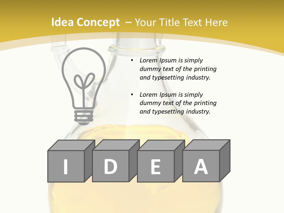 Pitcher Salad Transparent PowerPoint Template