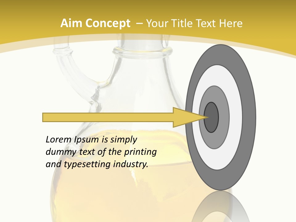 Pitcher Salad Transparent PowerPoint Template