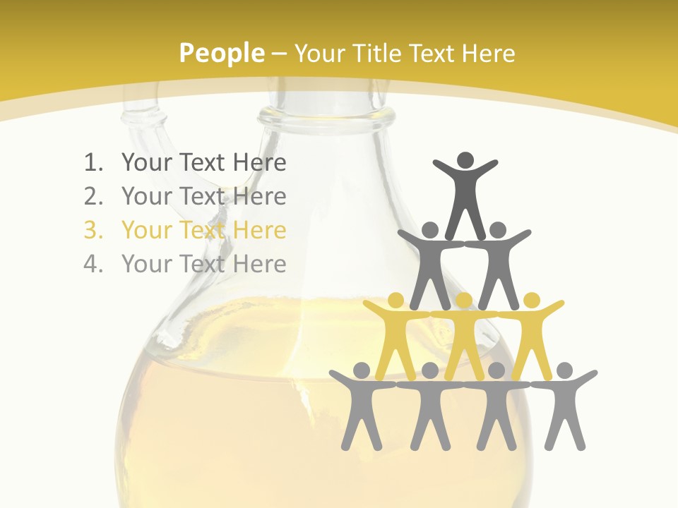 Pitcher Salad Transparent PowerPoint Template