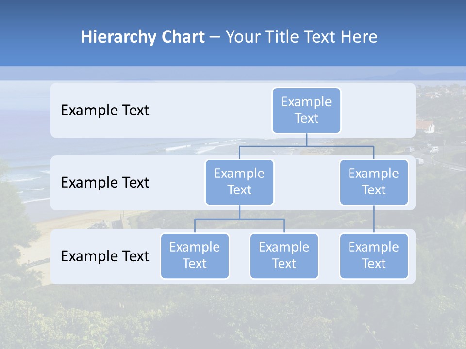 Cliffs Sky Water PowerPoint Template