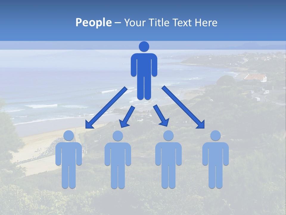 Cliffs Sky Water PowerPoint Template