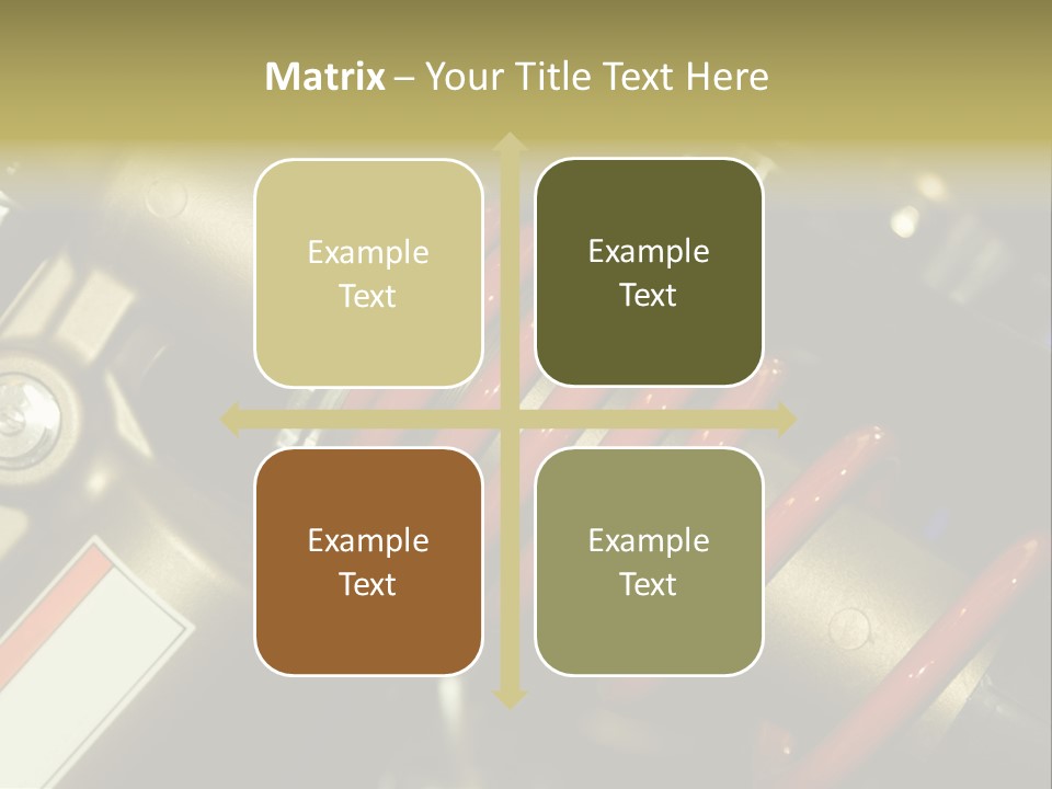 Nutrient Girl Male PowerPoint Template