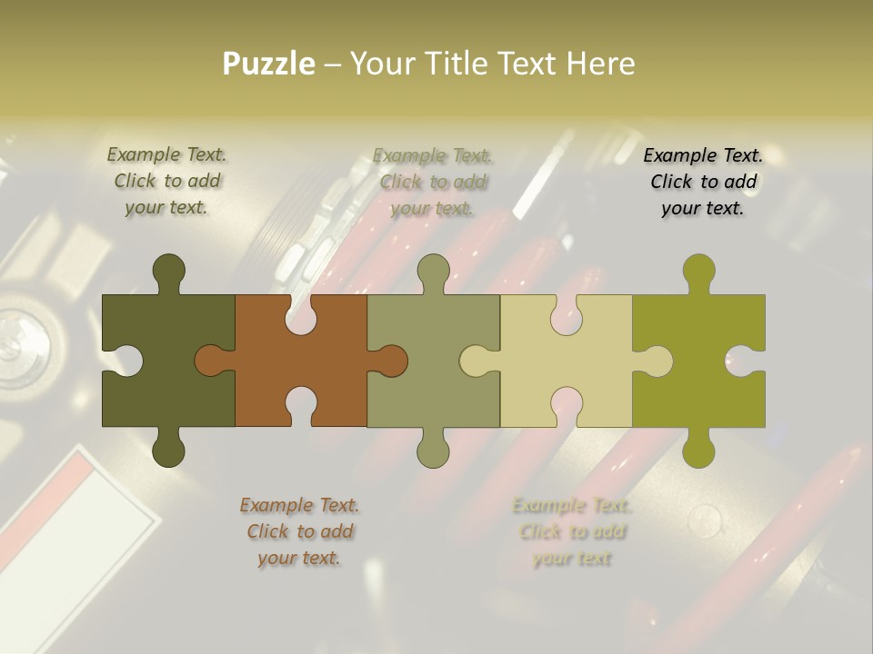 Nutrient Girl Male PowerPoint Template