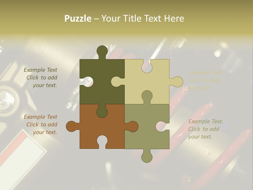 Nutrient Girl Male PowerPoint Template