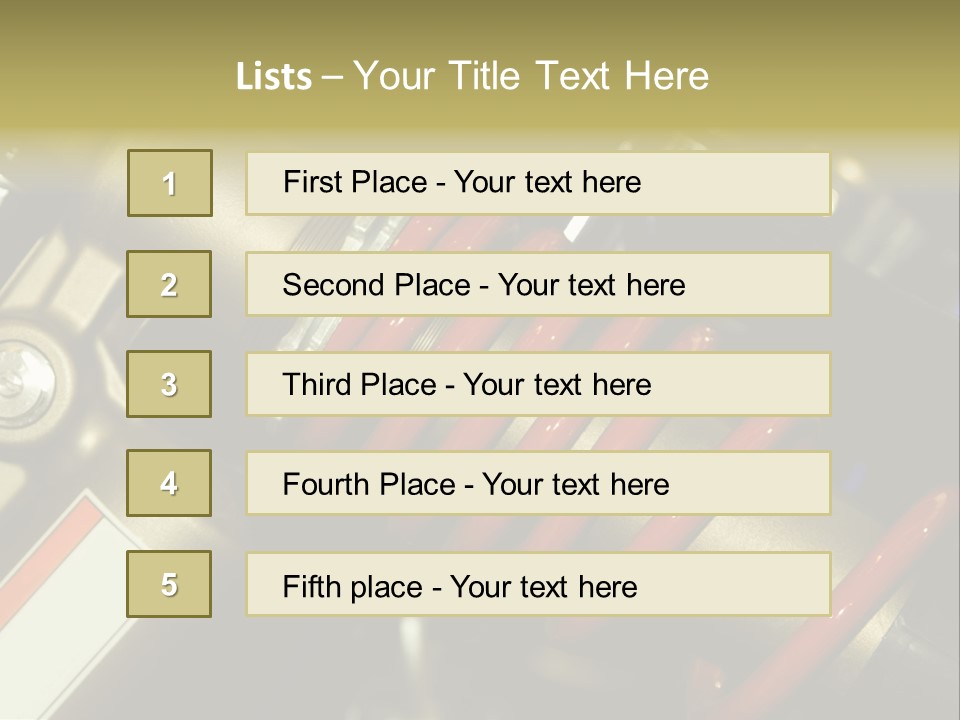 Nutrient Girl Male PowerPoint Template