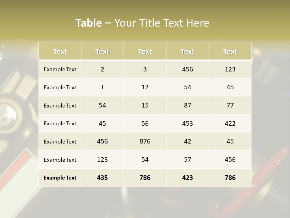 Nutrient Girl Male PowerPoint Template