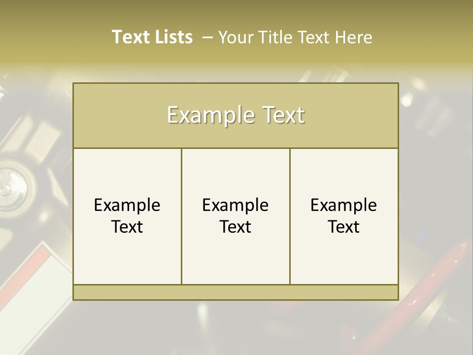 Nutrient Girl Male PowerPoint Template