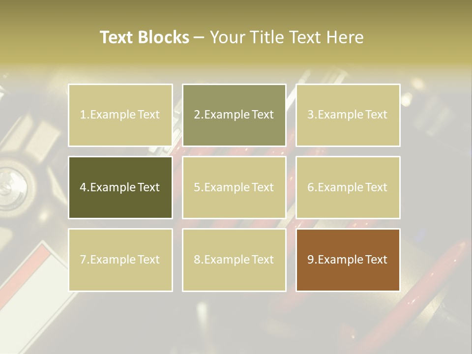 Nutrient Girl Male PowerPoint Template