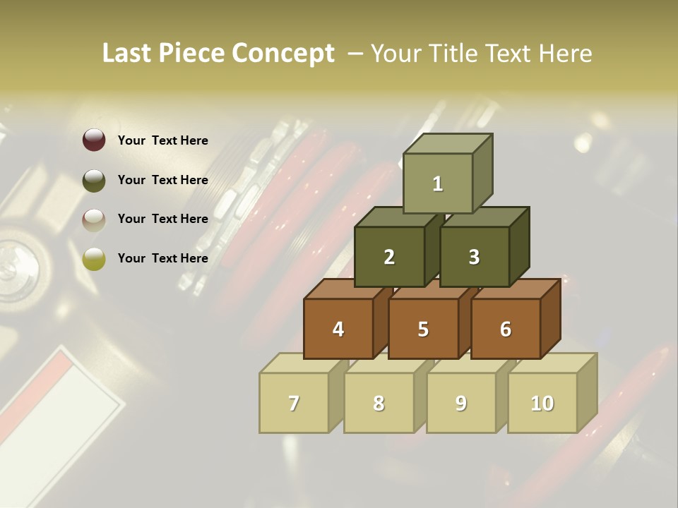 Nutrient Girl Male PowerPoint Template