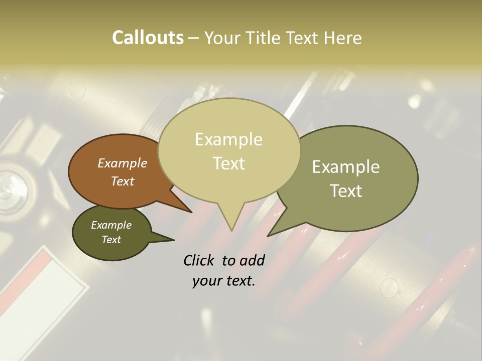 Nutrient Girl Male PowerPoint Template