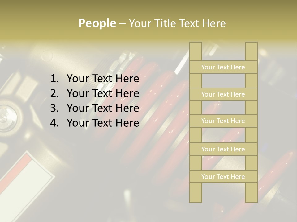 Nutrient Girl Male PowerPoint Template