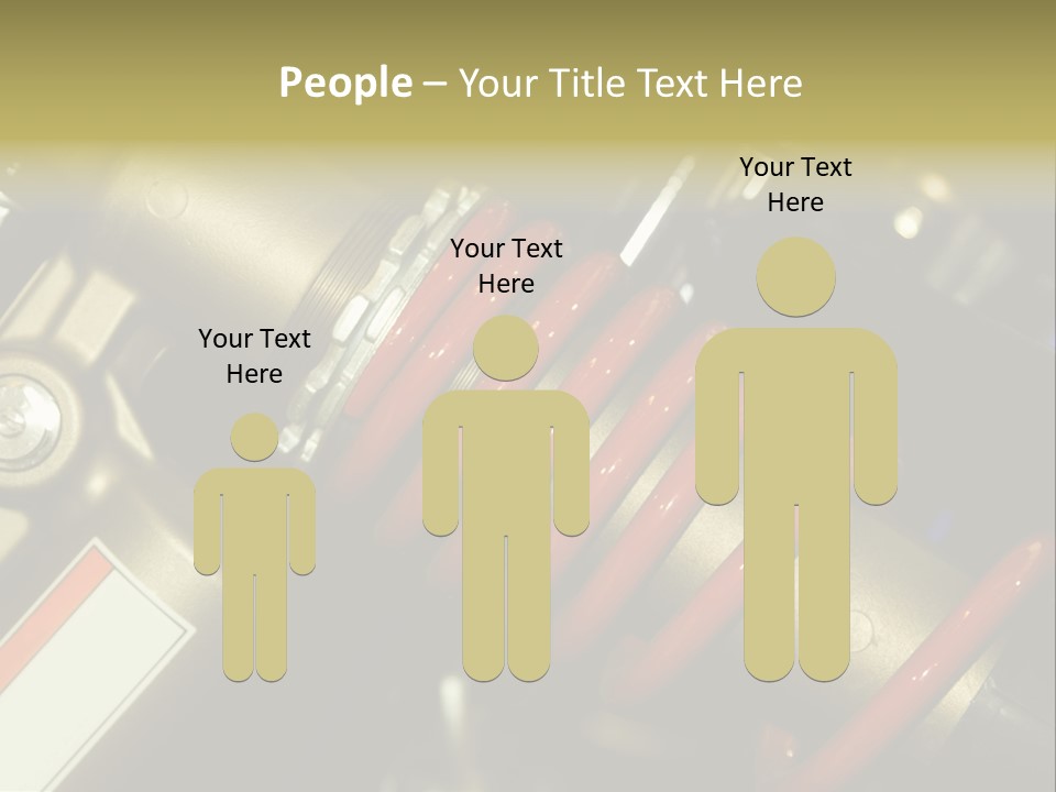 Nutrient Girl Male PowerPoint Template