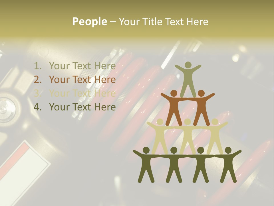 Nutrient Girl Male PowerPoint Template