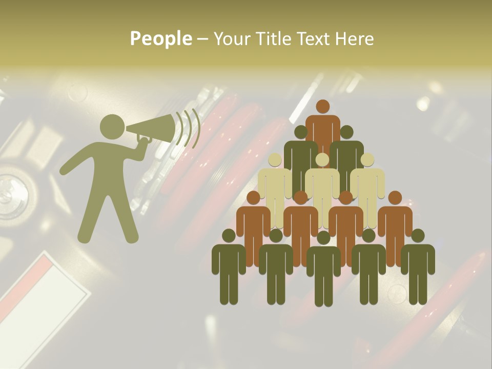 Nutrient Girl Male PowerPoint Template