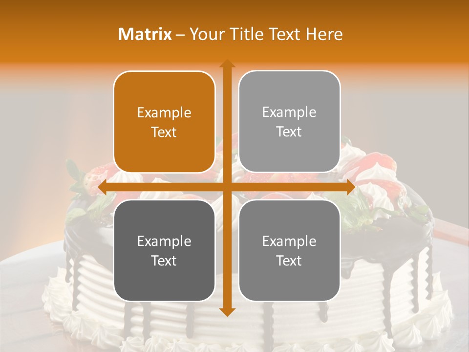 Tasty Festive Birthday PowerPoint Template