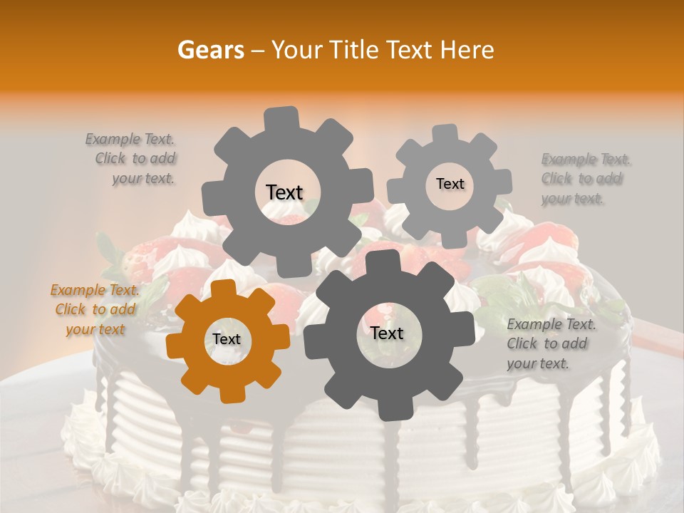 Tasty Festive Birthday PowerPoint Template